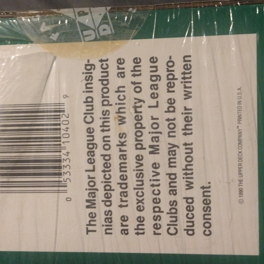 Unopened 1990 complete upper deck - Picture 4 of 5